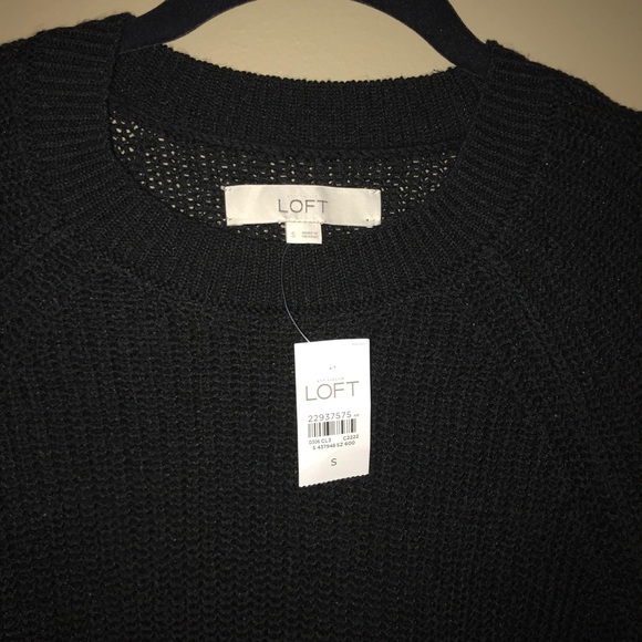 NWT Loft Tie Sweater - Picture 6 of 9